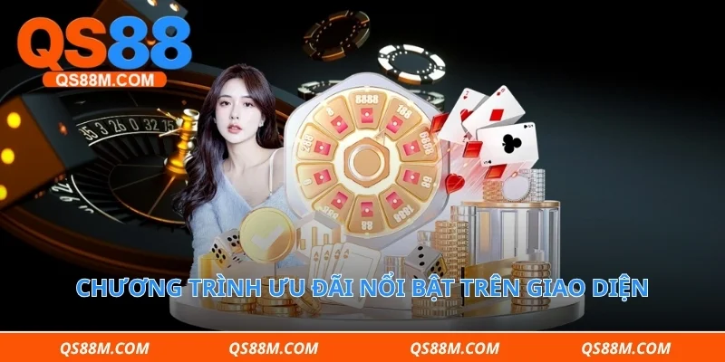 Chương trình ưu đãi nổi bật trên giao diện