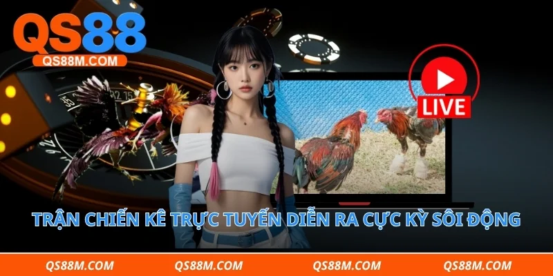 Trận chiến kê trực tuyến diễn ra cực kỳ sôi động hôm nay